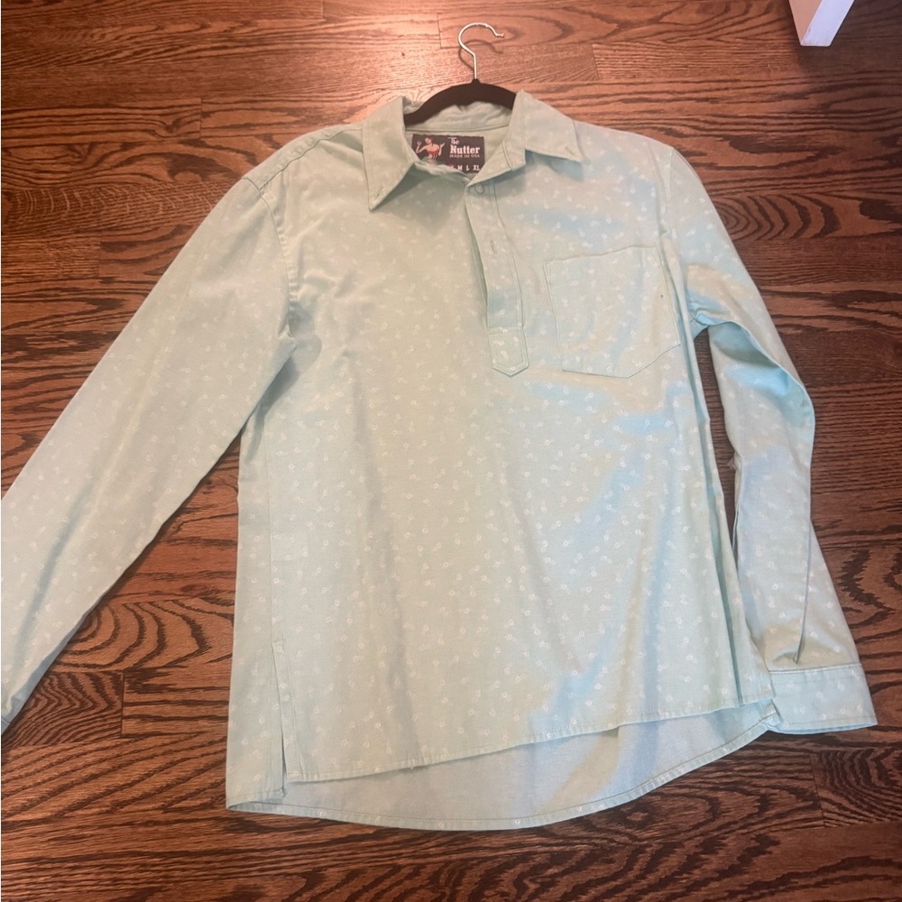 Chubbies Light Green Long Sleeve Shirt